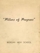 Morgan High School 1939 yearbook cover photo
