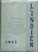 Indiana Joint High School 1953 yearbook cover photo