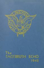 Lakeview High School 1942 yearbook cover photo