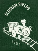Ellis School for Girls 1953 yearbook cover photo