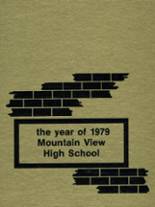 Mountain View High School 1979 yearbook cover photo