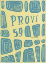 Proviso East High School 1959 yearbook cover photo