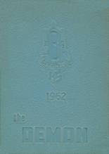 Burlington High School 1962 yearbook cover photo