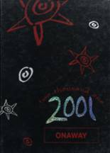 Onaway High School 2001 yearbook cover photo