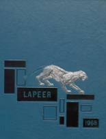 1968 Lapeer (Thru 1976) High School Yearbook from Lapeer, Michigan cover image