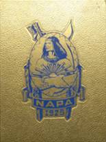 Napa High School 1975 yearbook cover photo