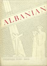 1955 Albany High School Yearbook from Albany, Indiana cover image