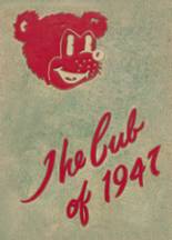 Olney High School 1947 yearbook cover photo