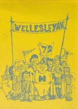 Wellesley High School 1972 yearbook cover photo