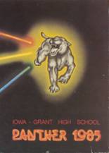 Iowa-Grant High School 1985 yearbook cover photo
