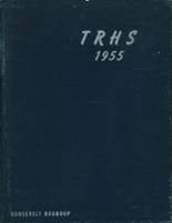 Roosevelt High School 1955 yearbook cover photo