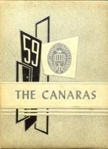 Saranac Lake Central High School 1959 yearbook cover photo