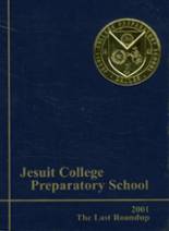 Jesuit High School 2001 yearbook cover photo
