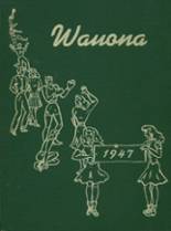 Portage High School 1947 yearbook cover photo