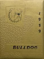Madison High School 1959 yearbook cover photo