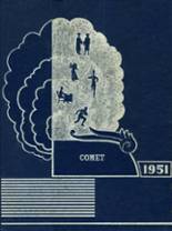Cambria-Corydon High School 1951 yearbook cover photo