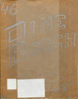 Pine River High School 1946 yearbook cover photo