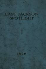 East Jackson High School 1928 yearbook cover photo