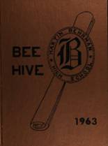 Behrman High School 1963 yearbook cover photo