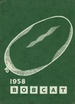 Hope High School 1958 yearbook cover photo