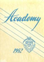 University School 1952 yearbook cover photo
