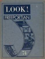 Freeport Area High School 1974 yearbook cover photo
