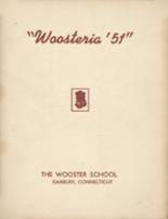Wooster School 1951 yearbook cover photo