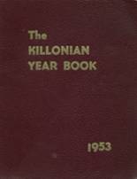 Killingly High School 1953 yearbook cover photo