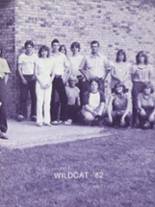 Wister High School 1982 yearbook cover photo