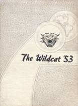 Nahunta High School 1953 yearbook cover photo