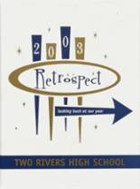 Two Rivers Alternative High School 2003 yearbook cover photo