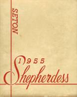 Seton High School 1955 yearbook cover photo