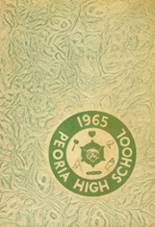 Peoria High School 1965 yearbook cover photo