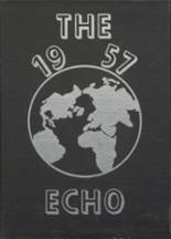 Richmond Community High School 1957 yearbook cover photo