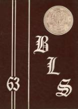 1963 Boys Latin School of Maryland Yearbook from Baltimore, Maryland cover image