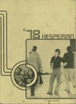 Oregon City High School 1978 yearbook cover photo