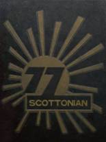 Scott High School 1977 yearbook cover photo