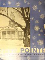 Grosse Pointe High School 1958 yearbook cover photo