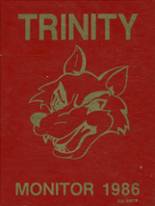 Trinity High School 1986 yearbook cover photo