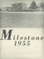 Miles High School 1955 yearbook cover photo