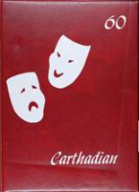 Carthage High School 1960 yearbook cover photo