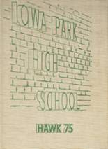 Iowa Park High School 1975 yearbook cover photo