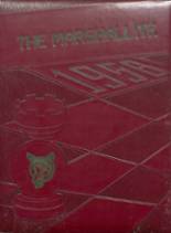 1958 Marshall High School Yearbook from Marshall, Virginia cover image