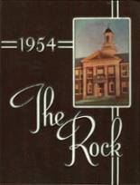 East Rockaway High School 1954 yearbook cover photo