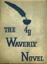 Waverly High School 1949 yearbook cover photo