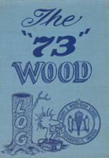 Harry Wood High School 1973 yearbook cover photo