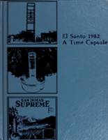 San Dimas High School 1982 yearbook cover photo