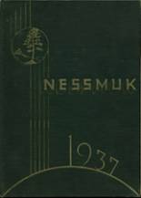 Wellsboro Area High School 1937 yearbook cover photo