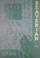 Beaver River Central High School 1952 yearbook cover photo