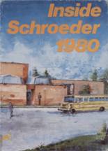 Schroeder High School 1980 yearbook cover photo